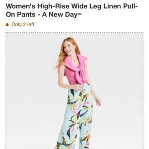 XXL Flair Floral Print Pants